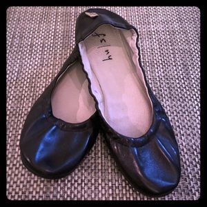 French sole • FS/NY • Black Ballet Flat